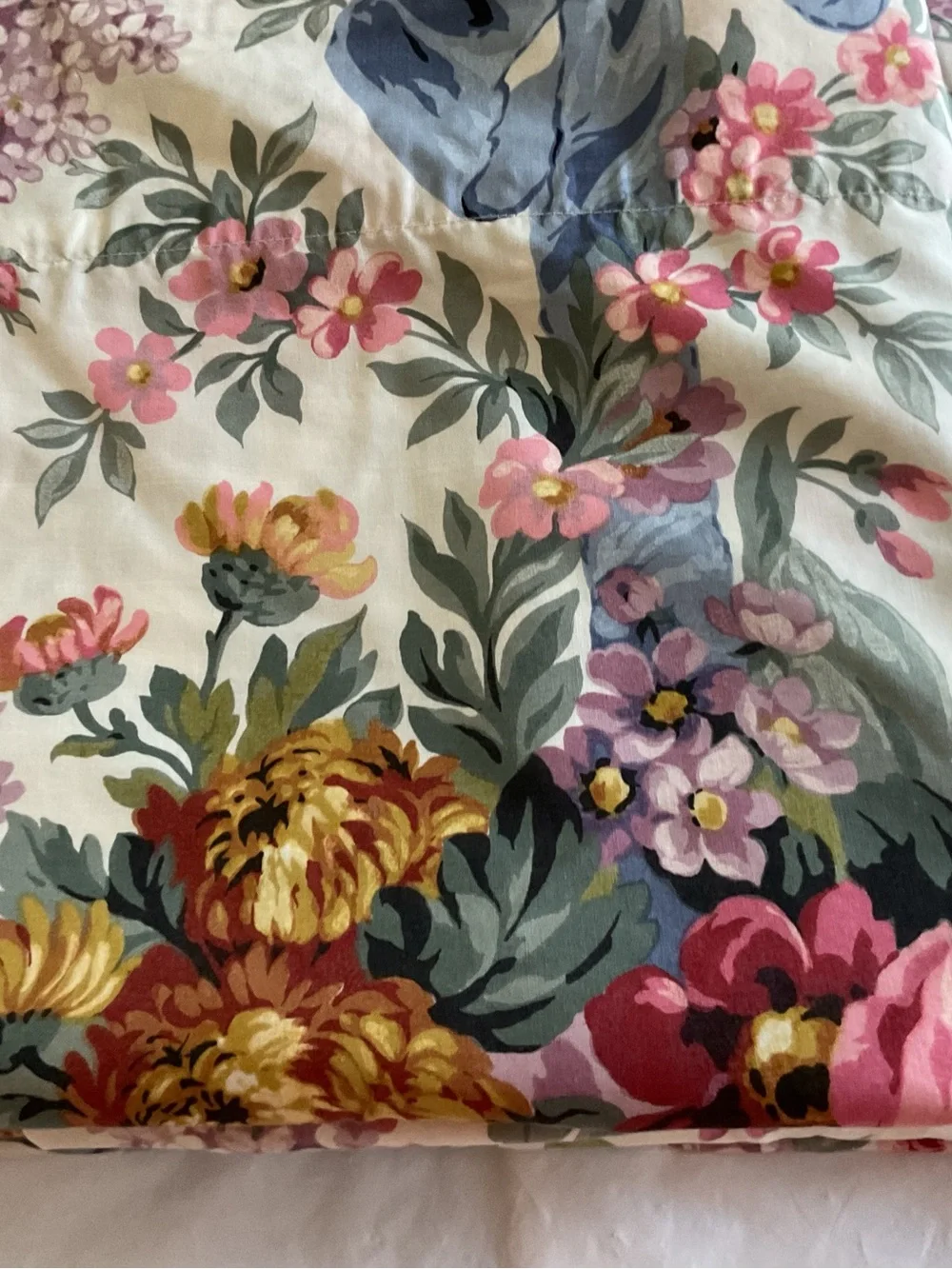 Ralph Lauren Queen Sheet Set- 2Pcs NEW “Allison” VTG Floral Cottagecore 1987